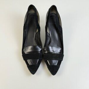 Tory Burch Saray Kitten Heels Women's 9M Black Pre-Owned‎